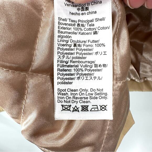 J Crew Short Barn Jacket in English ripstop cotton in coastal khaki Size M - Picture 9 of 12